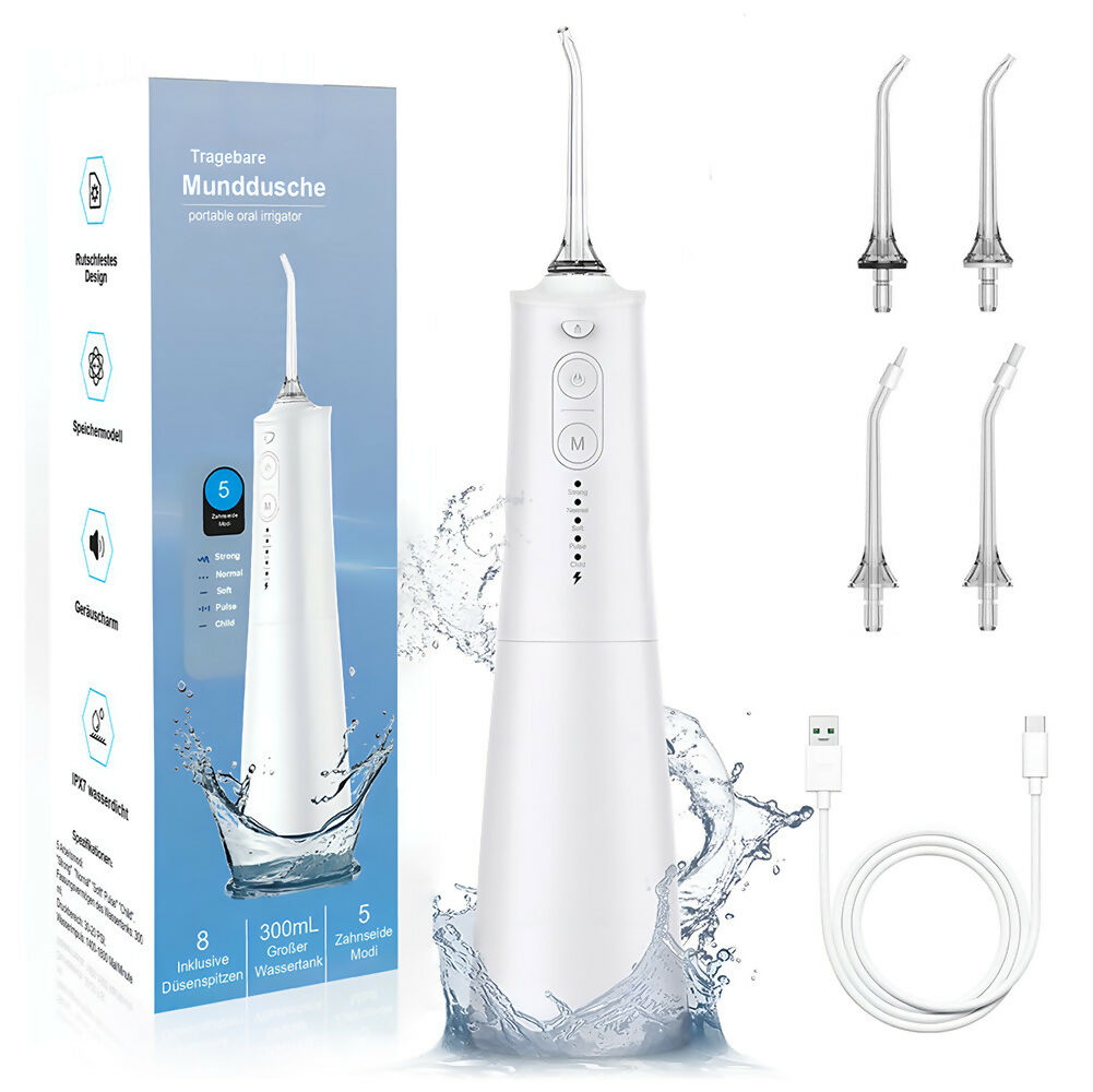 Smyli ProFlow 2.0 - Tiefenreine Reinigung und gesundes Zahnfleisch dank präziser Wasserstrahl-Technologie