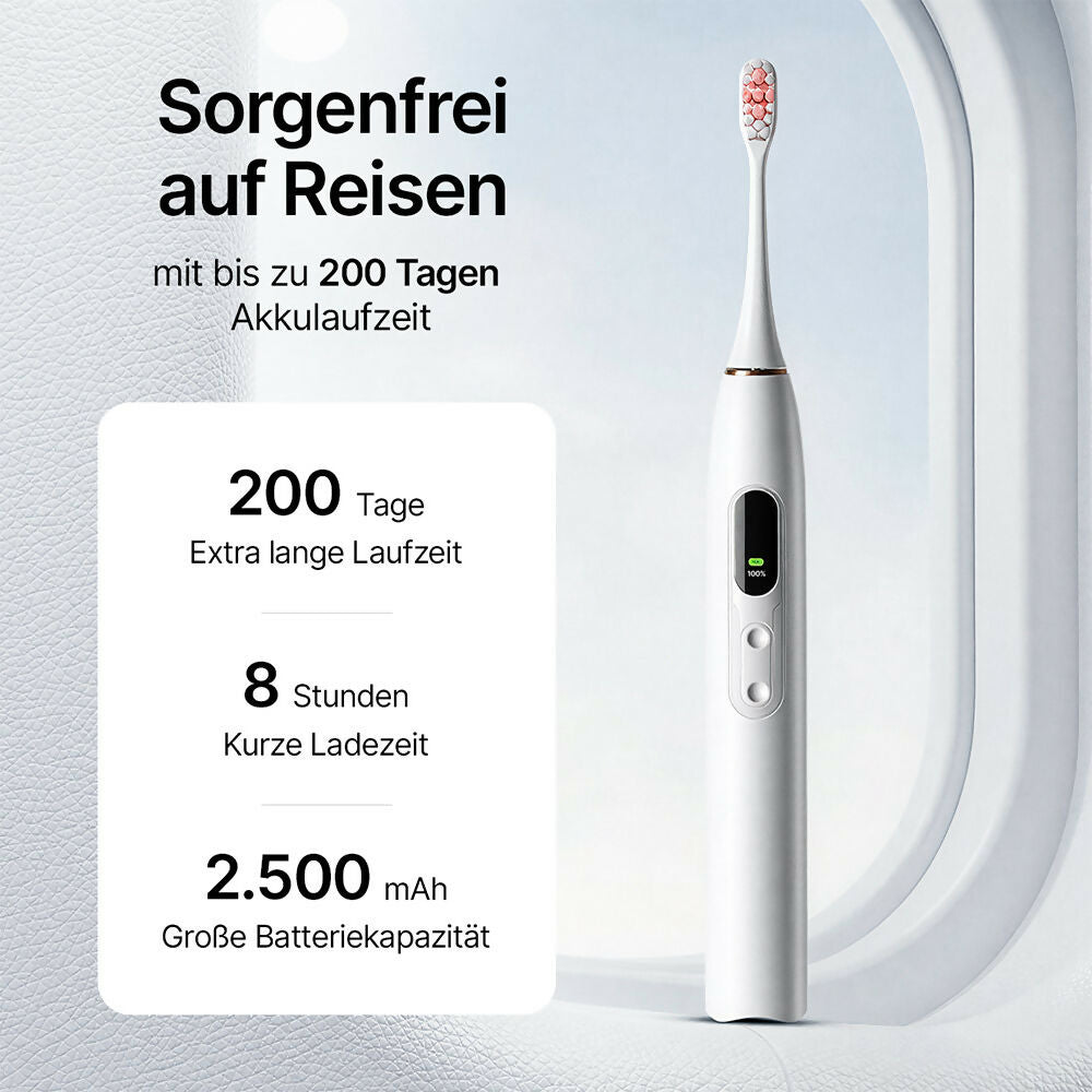 Smyli ProSonic V1 – Professionelle Zahnreinigung mit Schalltechnologie für glattere Zähne und optimale Mundhygiene