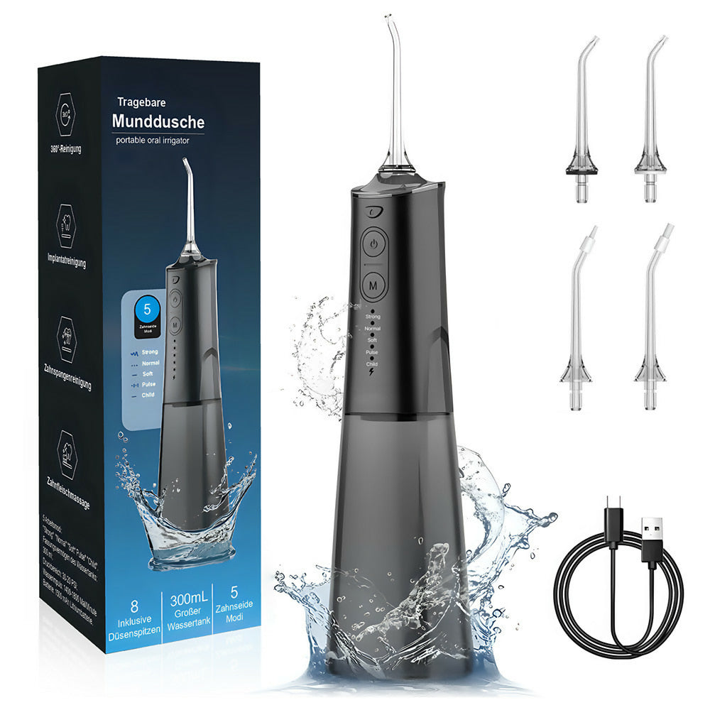 Smyli ProFlow 2.0 - Tiefenreine Reinigung und gesundes Zahnfleisch dank präziser Wasserstrahl-Technologie