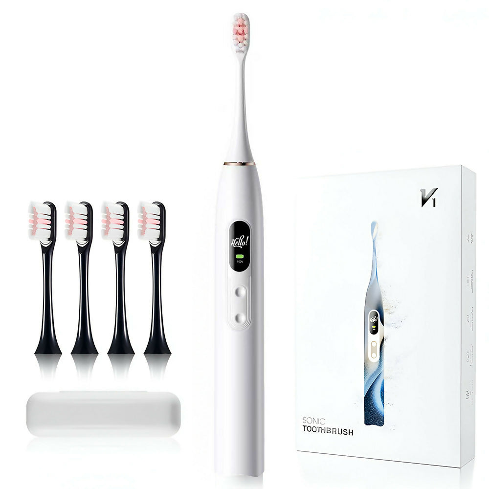 Smyli ProSonic V1 – Professionelle Zahnreinigung mit Schalltechnologie für glattere Zähne und optimale Mundhygiene